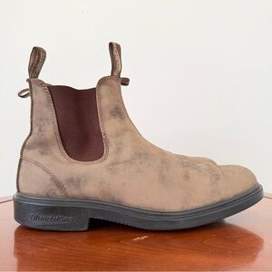 Blundstone 1306 Dress Rustic Brown Leather Chelsea Boots | AU 11